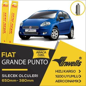 Inwells Fiat Grande Punto 2005-2014 Muz Silecek Takımı