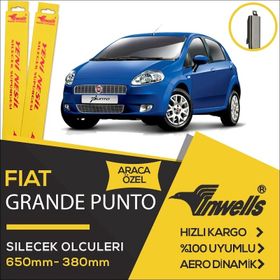 Inwells Fiat Grande Punto 2005 2014 Silecek Takımı
