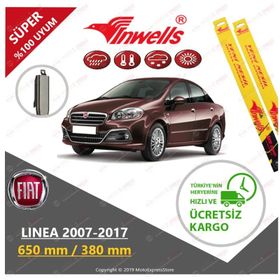 Inwells Fiat Lİnea 2007-2016 Muz Silecek Takımı