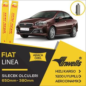 Inwells Fiat Lİnea 2007 2017 Ön Muz Silecek Takımı