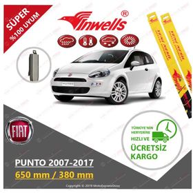 Inwells Fiat Punto 2007-2017 Muz Silecek Takımı