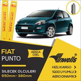 Inwells Fiat Punto 2007-2017 Muz Silecek Takımı