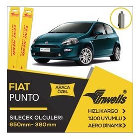 Inwells Fiat Punto 2007 2017 Ön Muz Silecek Takımı