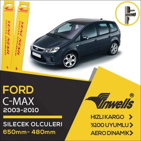 Inwells Ford C-Max 2003-2010 Muz Silecek Takımı