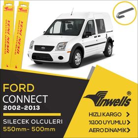 İnwells Ford Connect 2002-2013 Arası Ön Silecek Takımı