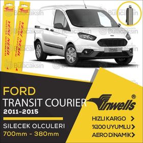 Inwells Ford Courier 2014-2017 Muz Silecek Takımı