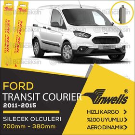 Inwells Ford Courier 2014-2017 Muz Silecek Takımı