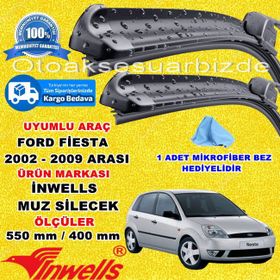Inwells Ford Fiesta 2002-2009 Muz Silecek Takımı