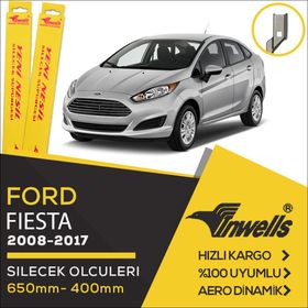 Inwells Ford Fiesta 2008-2017 Silecek Takımı