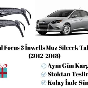 Inwells Ford Focus 3 2012-2018 Muz Silecek Takımı