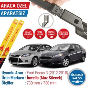 Inwells Ford Focus 3 2012-2018 Muz Silecek Takımı