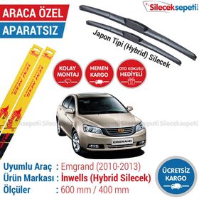 Inwells Geely Emgrand Hybrid 2010-2013 Silecek