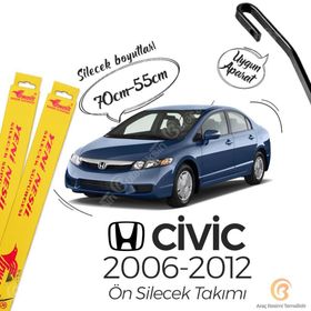 Inwells Honda Civic FD6 2006-2012 70x55 Muz Silecek Takımı