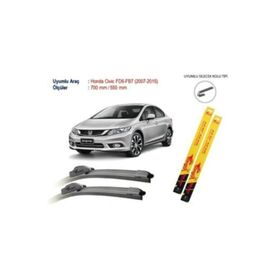 Inwells Honda Civic FD6 FB7 Hybrid 2006-2015 Silecek Takımı