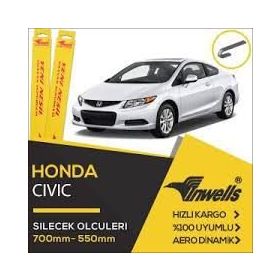 Inwells Honda Civic Hb 2006 2011 Ön Muz Silecek Takımı