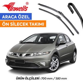 Inwells Honda Civic Hb 2006 2011 Ön Muz Silecek Takımı