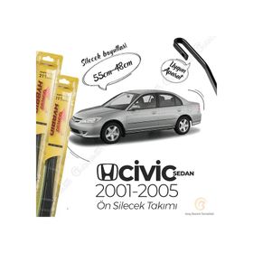 Inwells Honda Civic Sedan 2001-2005 Hibrit Silecek Takımı
