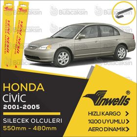 Inwells Honda Civic Sedan 2001-2006 Ön Silecek Takımı