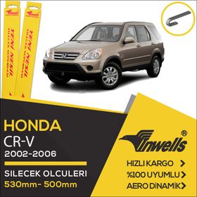İnwells Honda CR-V 2002-2007 Arası Ön Silecek Takımı