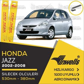Inwells Honda Jazz 2002-2008 Muz Silecek Takımı