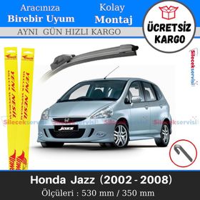 Inwells Honda Jazz 2002-2008 Muz Silecek Takımı