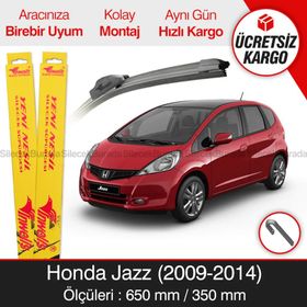 Inwells Honda Jazz 2009-2014 Muz Silecek Takımı