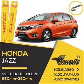 Inwells Honda Jazz 2009 2014 Ön Muz Silecek Takımı