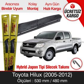 Inwells Hybrid Toyota Hilux 2005-2012 Hibrit Ön Silecek Takımı