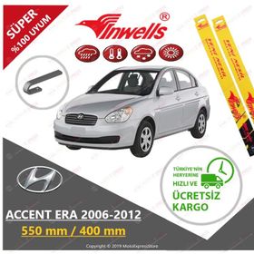 Inwells Hyundai Accent Era 2006-2012 Muz Silecek Takımı