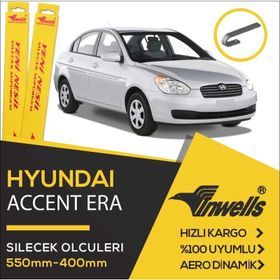 Inwells Hyundai Accent Era 2006-2012 Muz Silecek Takımı