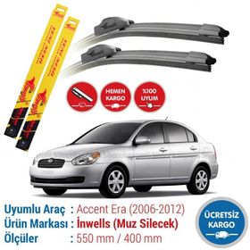 Inwells Hyundai Accent Era 2006-2012 Muz Silecek Takımı