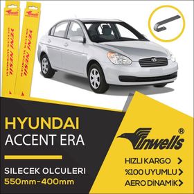 Inwells Hyundai Accent Era 2006-2012 Silecek Takımı