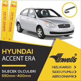 Inwells Hyundai Accent Era 2006-2012 Silecek Takımı