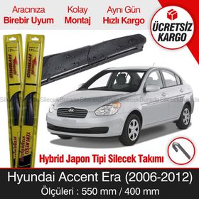 Inwells Hyundai Accent Era Hybrid 2006-2012 Silecek Takımı
