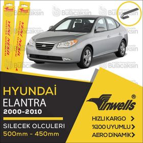 Inwells Hyundai Elantra 2000-2010 Ön Silecek Takımı
