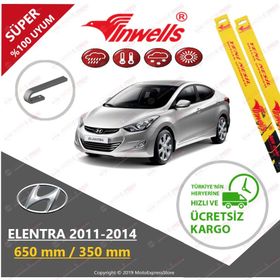 Inwells Hyundai Elantra 2011-2014 Muz Silecek Takımı