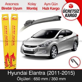Inwells Hyundai Elantra 2011-2015 Muz Silecek Takımı