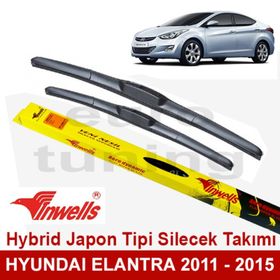 Inwells Hyundai Elantra 2011-2015 Muz Silecek Takımı