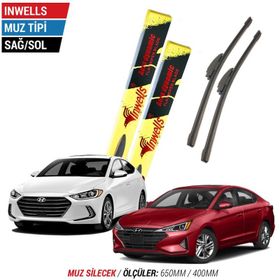 Inwells Hyundai Elantra 2016-2020 Muz Silecek Takımı