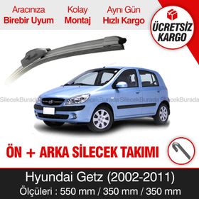 Inwells Hyundai Getz 2002-2011 Muz Silecek Takımı