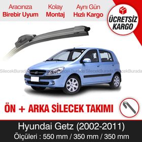 Inwells Hyundai Getz 2002-2011 Muz Silecek Takımı