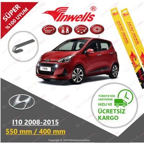 Inwells Hyundai İ10 2008-2015 Muz Silecek Takımı