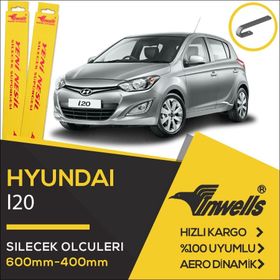 Inwells Hyundai i20 2008-2014 Muz Silecek Takımı