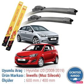 Inwells Hyundai İ20 2015-2017 Muz Silecek Takımı