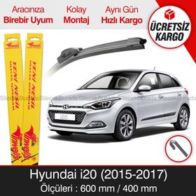 Inwells Hyundai İ20 2015-2017 Muz Silecek Takımı