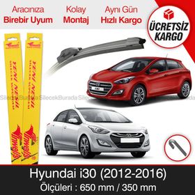 Inwells Hyundai İ30 2012-2016 Muz Silecek Takımı