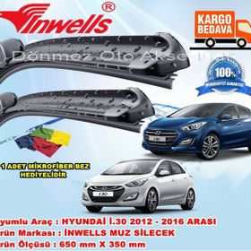 Inwells Hyundai İ30 2012-2016 Silecek Takımı