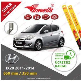 Inwells Hyundai İX20 2011-2014 Muz Silecek Takımı