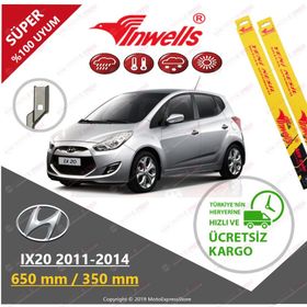 Inwells Hyundai İX20 2011-2014 Muz Silecek Takımı