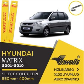 Inwells Hyundai Matrix 2001-2010 Ön Silecek Takımı
